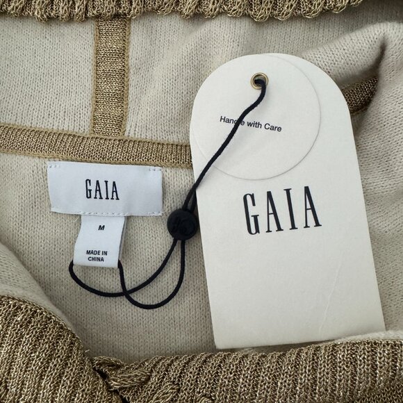 Cult Gaia (GAP X CULT GAIA ) Pullover Metallic Logo Hoodie Women's NWT, Size M - Picture 14 of 17